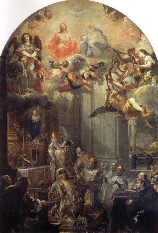 Miranda, Juan Carreno de Mass of St.Fohn of Matha oil painting image